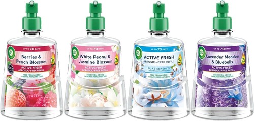 Air wick active fresh 4x228ml - wick,