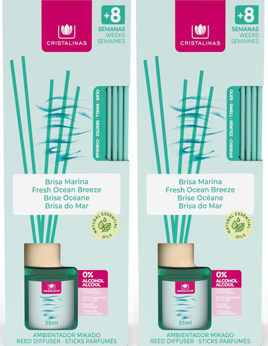 Cristalinas reed diffuser - 2x,